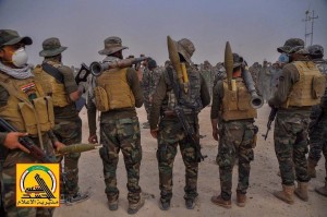 Les combattants de la Sainte Mobilisation Populaire en route pour libérer le Sud-Ouest de Mossoul 4
