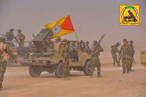 Les combattants de la Sainte Mobilisation Populaire en route pour libérer le Sud-Ouest de Mossoul 5
