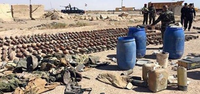 Les forces irakiennes découvrent une usine de fabrication d’explosifs appartenant aux terroristes de Daech dans la ville de Ramadi