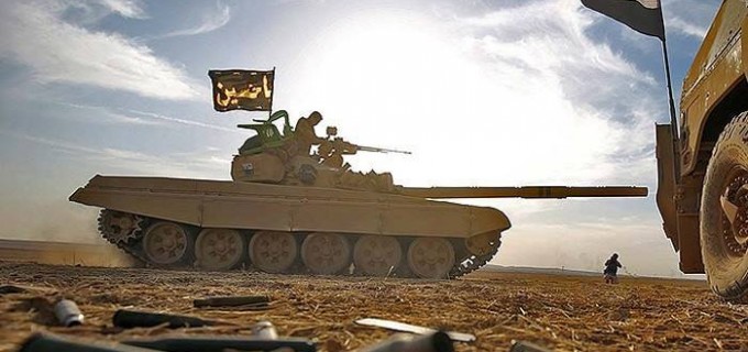 Les photos de l’entrée des forces de l’armée irakienne dans la région du sud de Mossoul à Hamdania