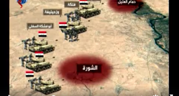 Regarder la vidéo : la mort de dizaines de terroristes de Daesh d’origine tchétchène au sud de Mossoul