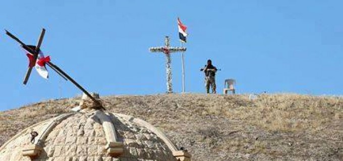 En photos.. Regardez comment les sauvages de Daech ont détruits l’une des églises de Mossoul…