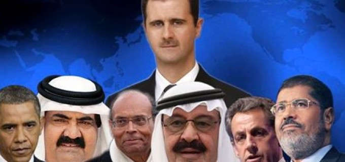 Ils sont tous partis, mais Bachar le lion est toujours présent. Vive la Syrie de Bachar al Assad
