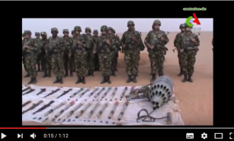 L’Armée Algérienne saisie un important lot d’armements et de munitions à Adrar (sud algérien)
