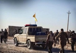 Les combattants de la Mobilisation Populaire qui encerclent les terroristes de Daesh sur l'axe sud-Ouest de Mossoul... 2