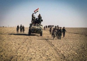 Les combattants de la Mobilisation Populaire qui encerclent les terroristes de Daesh sur l'axe sud-Ouest de Mossoul... 6