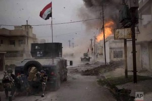 Les forces irakiennes dans les opérations de libération de Mossoul des mains des terroristes de Daesh 1