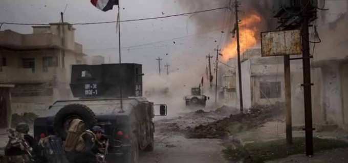 En images : Les forces irakiennes dans les opérations de libération de Mossoul des mains des terroristes de Daesh