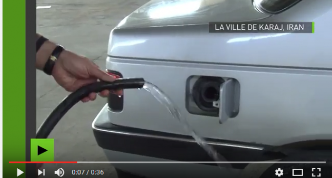Un scientifique iranien présente une voiture écologique qui roule…à l’eau