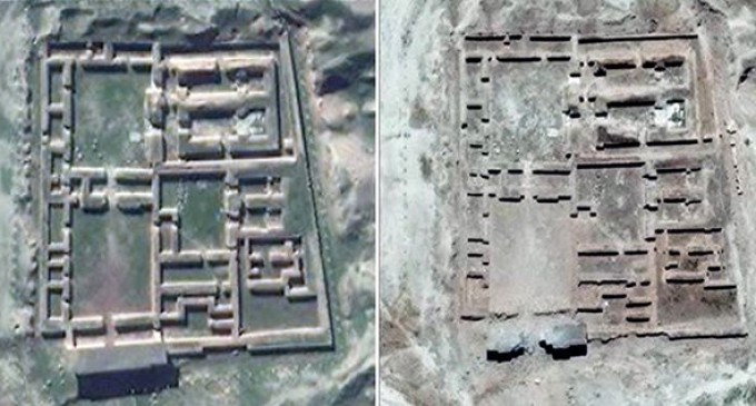 EN IMAGE : Voici ce qu’il reste de la cité antique et plurimillénaire de Nimroud…il ne reste plus rien !