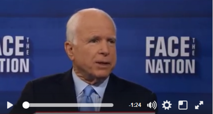 John Mc Cain, l’ami d’Al Baghdadi, « Calife » de Daech, estime que le Président Russe Vladimir Poutine est un voyou