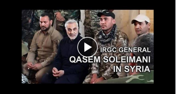 [Vidéo] | Le général iranien Qassem Souleimani, inspecte les unités militaires sur le champ de bataille à Alep dans le nord de la Syrie.