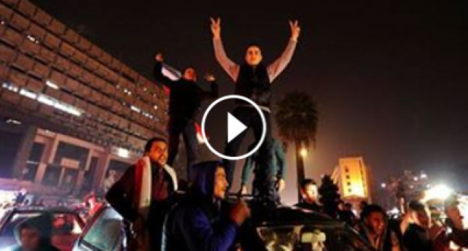 Les habitants d’Alep sont descendu spontanément dans les rues