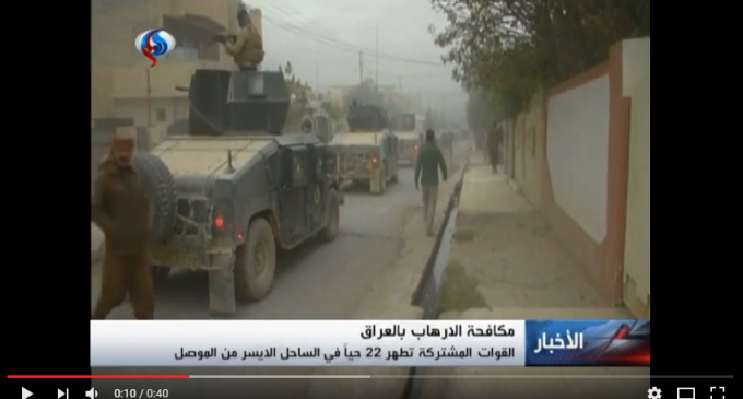 Libération de 22 quartiers de Mossoul…