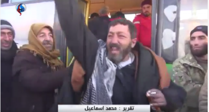 Vidéo…Regardez comment les terroristes pleurent après leur défaite d’Alep…