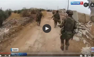 Des images uniques qui montrent les forces spéciales russes en action en Syrie.
