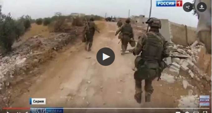 Des images uniques qui montrent les forces spéciales russes en action en Syrie.