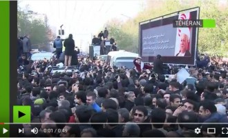 [Vidéo] | Des centaines de milliers de personnes aux funérailles de Rafsandjani à Téhéran