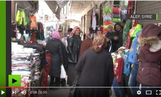 [Vidéo] | Le célèbre marché d’Alep rouvre après deux ans de fermeture