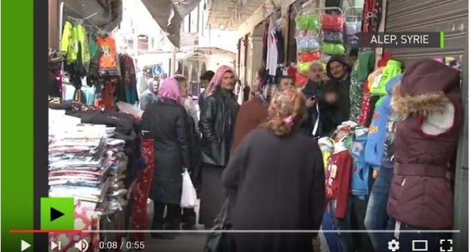 [Vidéo] | Le célèbre marché d’Alep rouvre après deux ans de fermeture