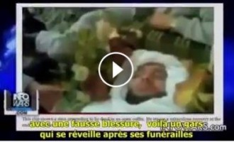 Les fausses vidéos anti-Assad…Un homme se réveille après ses funérailles