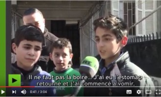 [Vidéo] | Crise de l’eau à Damas : les terroristes salafistes ont contaminé les sources utilisées par les civils