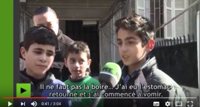 [Vidéo] | Crise de l’eau à Damas : les terroristes salafistes ont contaminé les sources utilisées par les civils