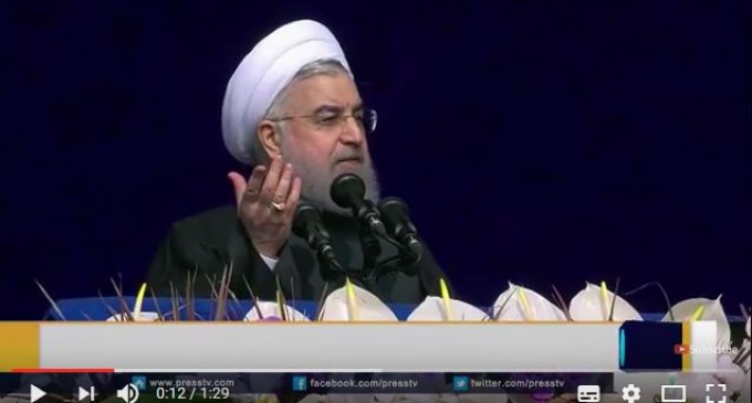 [Vidéo] | Hassan Rohani : « L’Iran ne se pliera jamais devant les menaces »