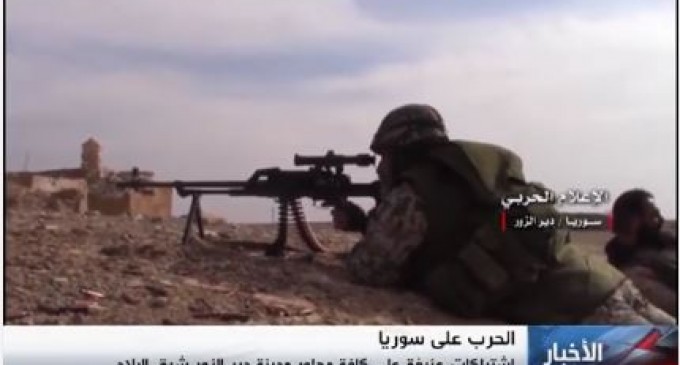 [Vidéo] | L’Armée Arabe Syrienne avance à Alep et Deir ez-Zor contre Daesh