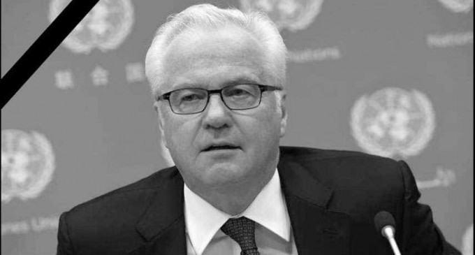 Mort de Vitali Tchourkine, représentant permanent de la Russie à l’Onu