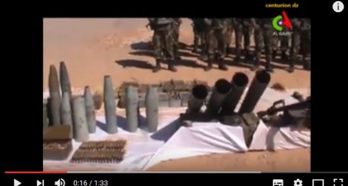 [Vidéo] | L’Armée Algérienne saisie un important lot d’armements et de munitions à Adrar (sud algérien)