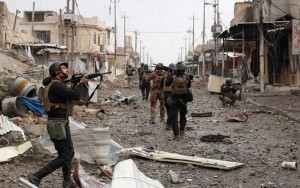 Des images de la guerre des rues contre les terroristes à Mossoul6