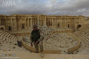 L'Armée Arabe Syrienne à palmyre 1