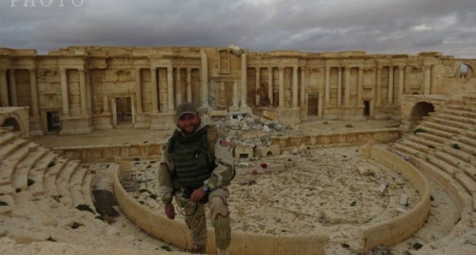 [En Image] L’armée Syrienne et Russe à Palmyre