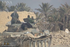 L'Armée Arabe Syrienne à palmyre 10