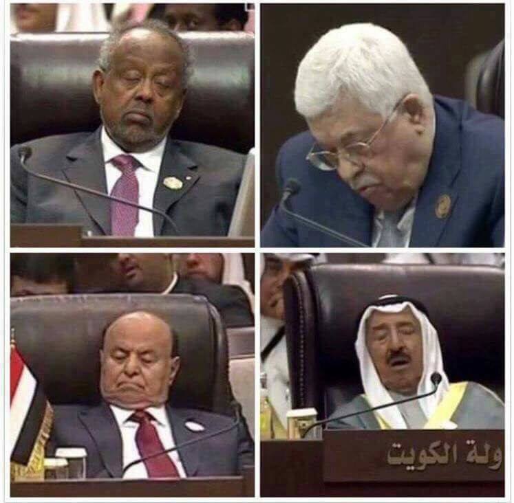 Le dernier sommet de la Ligue Arabe en une seule image !