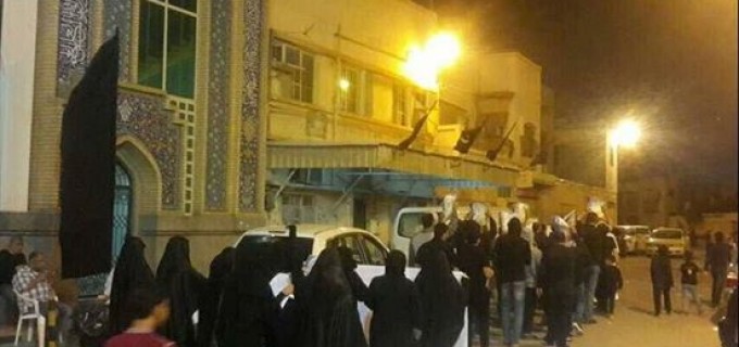 En images : Les bahreinis continuent de se mobiliser contre le systeme des Al Khalifa et refusent la présence de l’Arabie Saoudite au Bahreïn