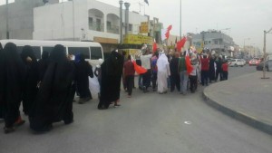 Les bahreinis continuent de se mobiliser contre le systeme des Al Khalifa et refusent la présence de l'Arabie Saoudite au Bahreïn4