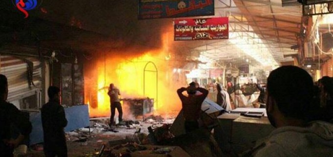 En images : Les terroristes salafistes de Daesh tirent des obus sur le quartier du Prophète Younous-Jonas (P)