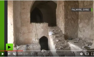 [Vidéo] | Les 1ères images de la citadelle de Palmyre reprise aux terroristes de Daesh