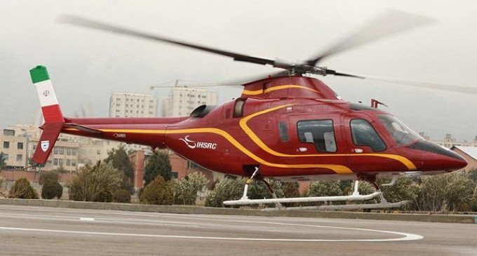 L’iran dévoile son nouvel hélicoptère 100% iranien