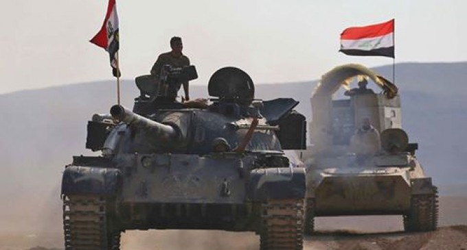 En images : les opérations des forces irakiennes sur le côté Est de Mossoul pour libérer la ville des terroristes de Daesh