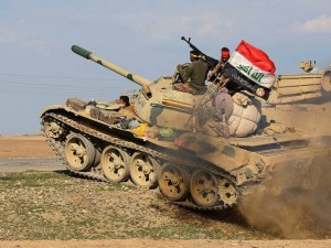 les opérations des forces irakiennes sur le côté Est de Mossoul pour libérer la ville des terroristes de Daesh2
