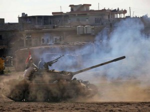 les opérations des forces irakiennes sur le côté Est de Mossoul pour libérer la ville des terroristes de Daesh6