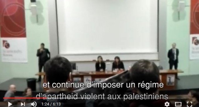 [Vidéo] | Les étudiants de l’IEP de Rennes se sont mobilisés le 30 mars 2017 pour soutenir la Palestine