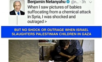 Cynisme et hypocrisie israélienne