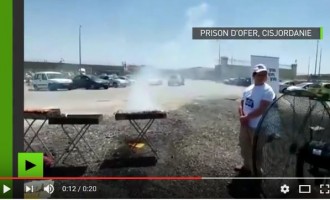 COUP DE GUEULE !!! Des sionistes israéliens organisent un barbecue POUR NARGUER DES PRISONNIERS PALESTINIENS EN GRÈVE DE LA FAIM