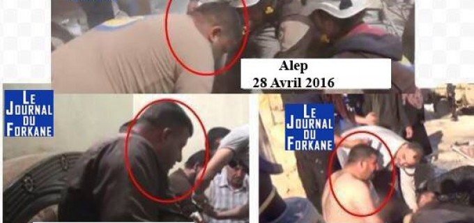 Les preuves de la manipulation de l’attaque chimique en Syrie…, la même personne apparaît encore et encore en Syrie