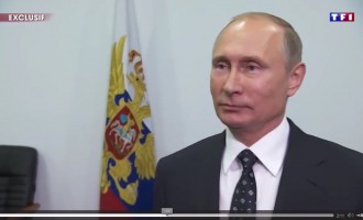 Regardez comment Vladimir Poutine remet en place François Hollande Sur TF1