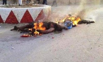 Daesh brûle 19 civils, dont 2 enfants à Deir al-Zour (Syrie) !!!